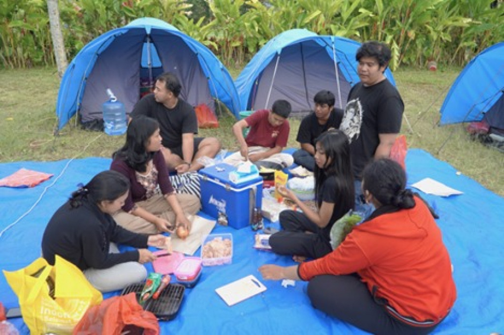 Antusias Anggota KIM Dalung Ikuti Kegiatan Outbond di Bedugul